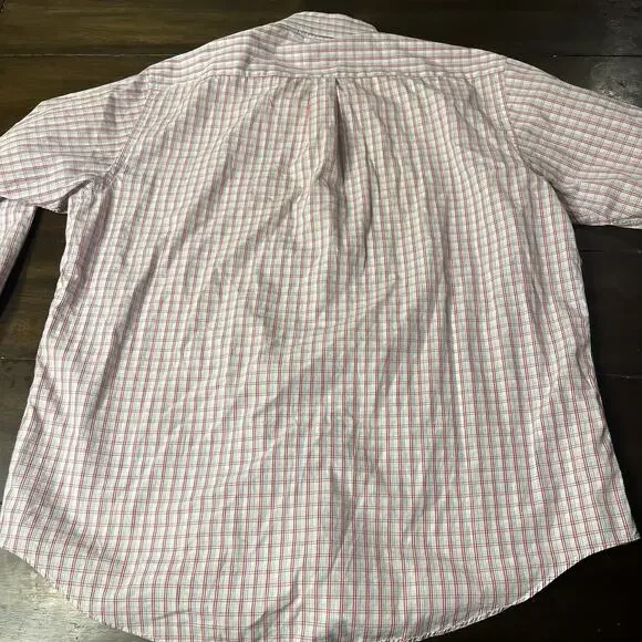 Masters Clubhouse Collection Shirt Men's XXL Plaid Augusta Golf Button Up - Picture 4 of 4